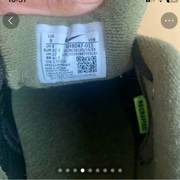 Nike air span 2 black - Picture 6 of 9